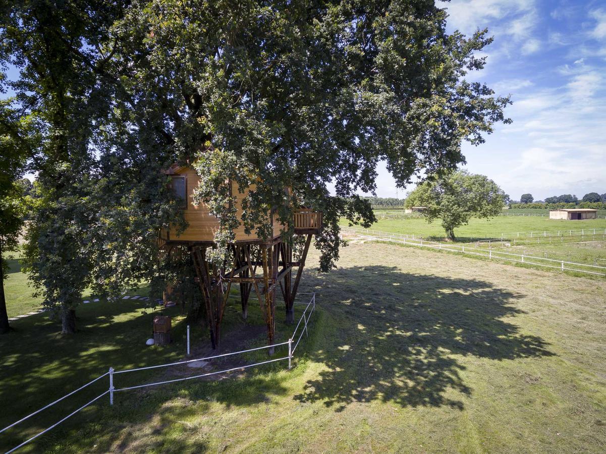 Agriturismo Tenuta "Il Cigno" Villanterio Exteriör bild