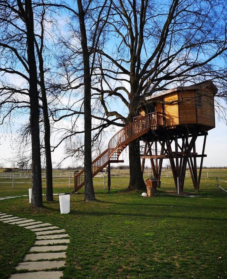 Agriturismo Tenuta "Il Cigno" Villanterio Exteriör bild